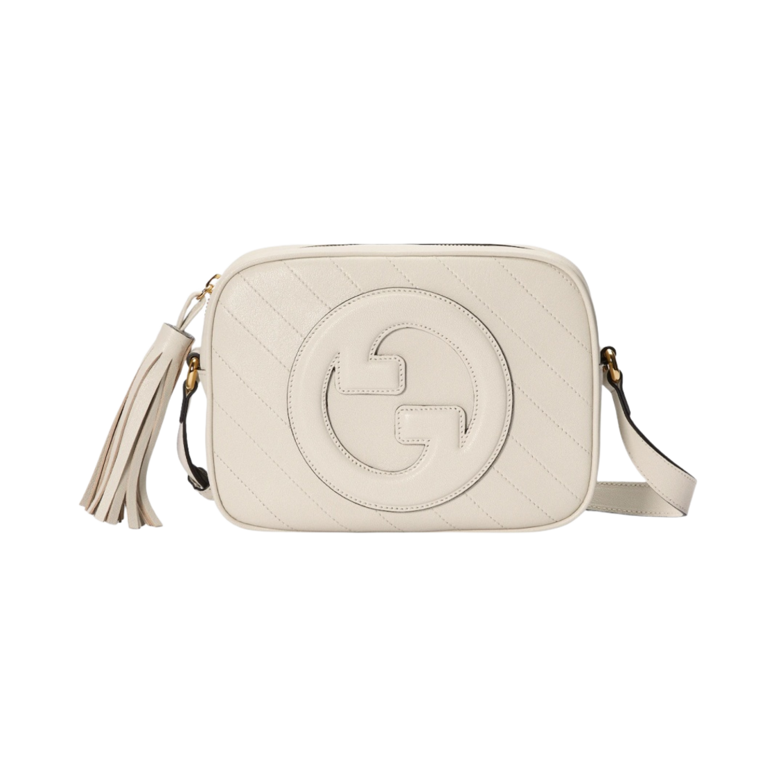 구찌 블론디 스몰 숄더백 화이트 레더(Gucci Blondie Small Shoulder Bag White Leather) - 1
