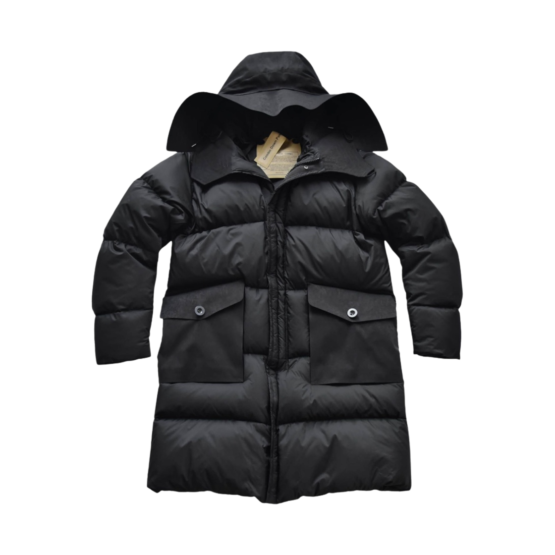 21CTCUK03162-006048-999 Ten C Combo Down Parka Black