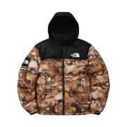 Supreme x The North Face Nuptse Leaves - 16FW