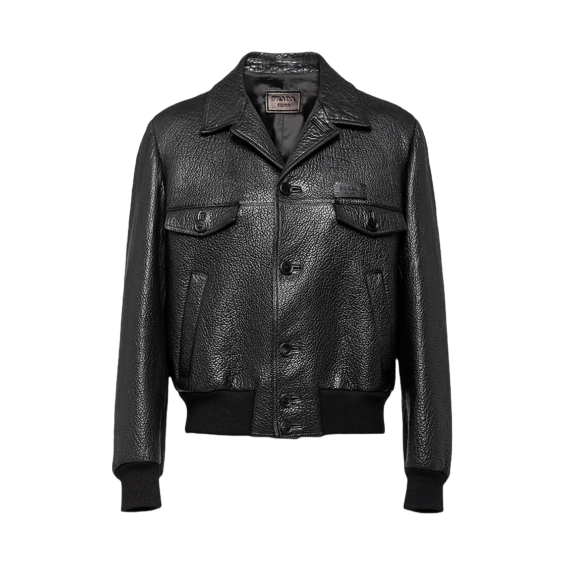 프라다 나파 레더 자켓 블랙(Prada Nappa Leather Jacket Black) - 1