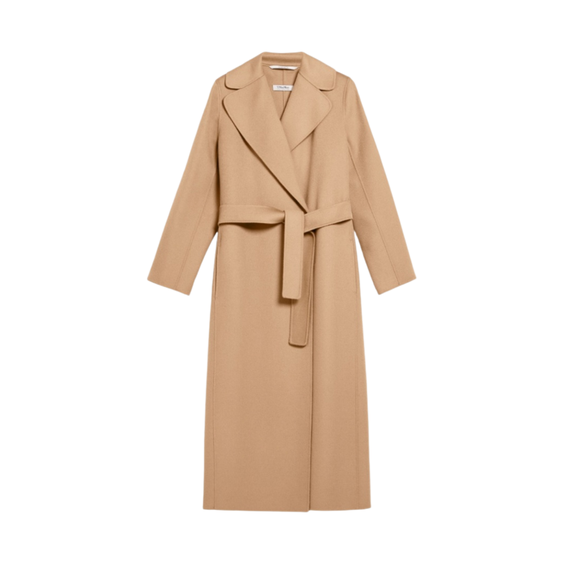 (W) S 막스마라 폴도 울 로브 스타일 코트 카멜