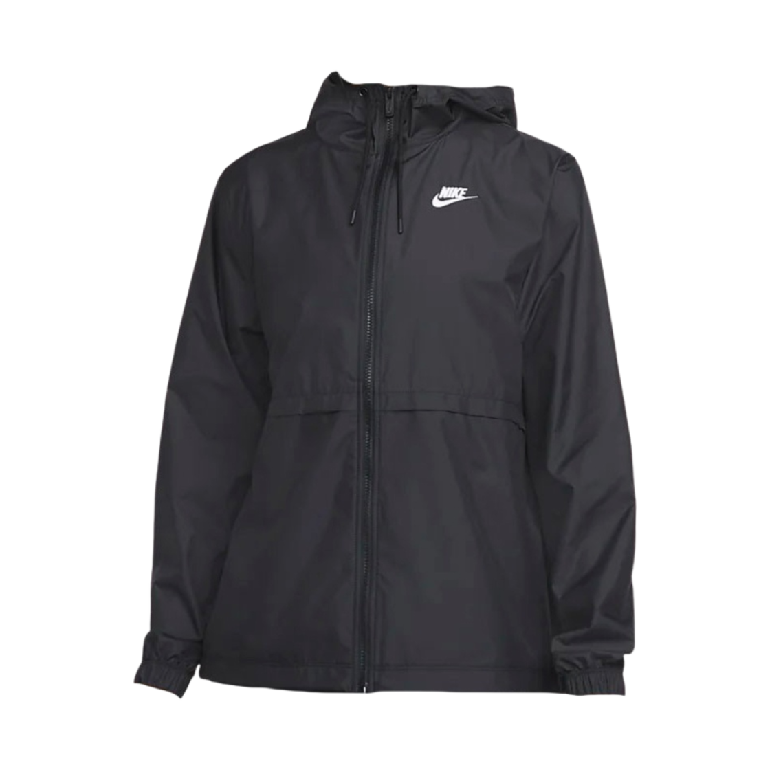 (W) 나이키 NSW 에센셜 레펠 우븐 자켓 블랙 - US/EU((W) Nike NSW Essential Repel Woven Jacket Black - US/EU) - 1