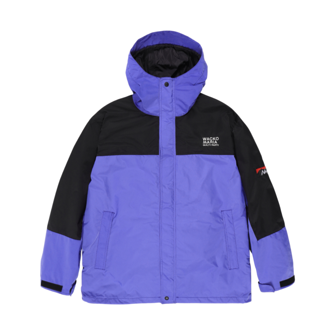 23SS-WMO-NA02 Wacko Maria x Nanga Mountain Parka Blue