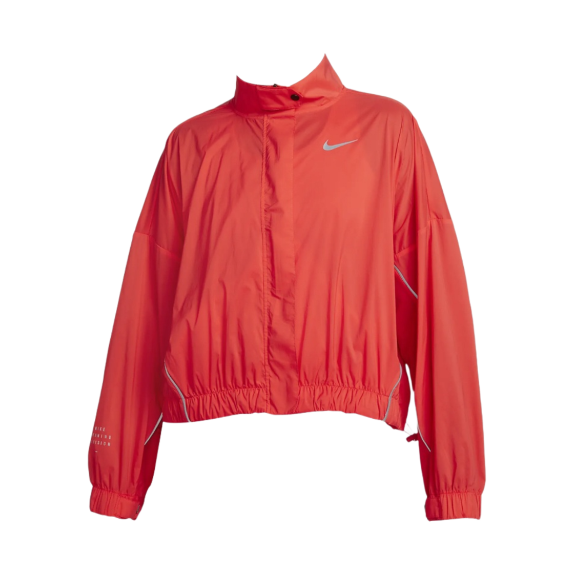 (W) 나이키 런 디비전 자켓 라이트 크림슨 블랙 - US/EU((W) Nike Run Division Jacket Light Crimson Black - US/EU) - 1