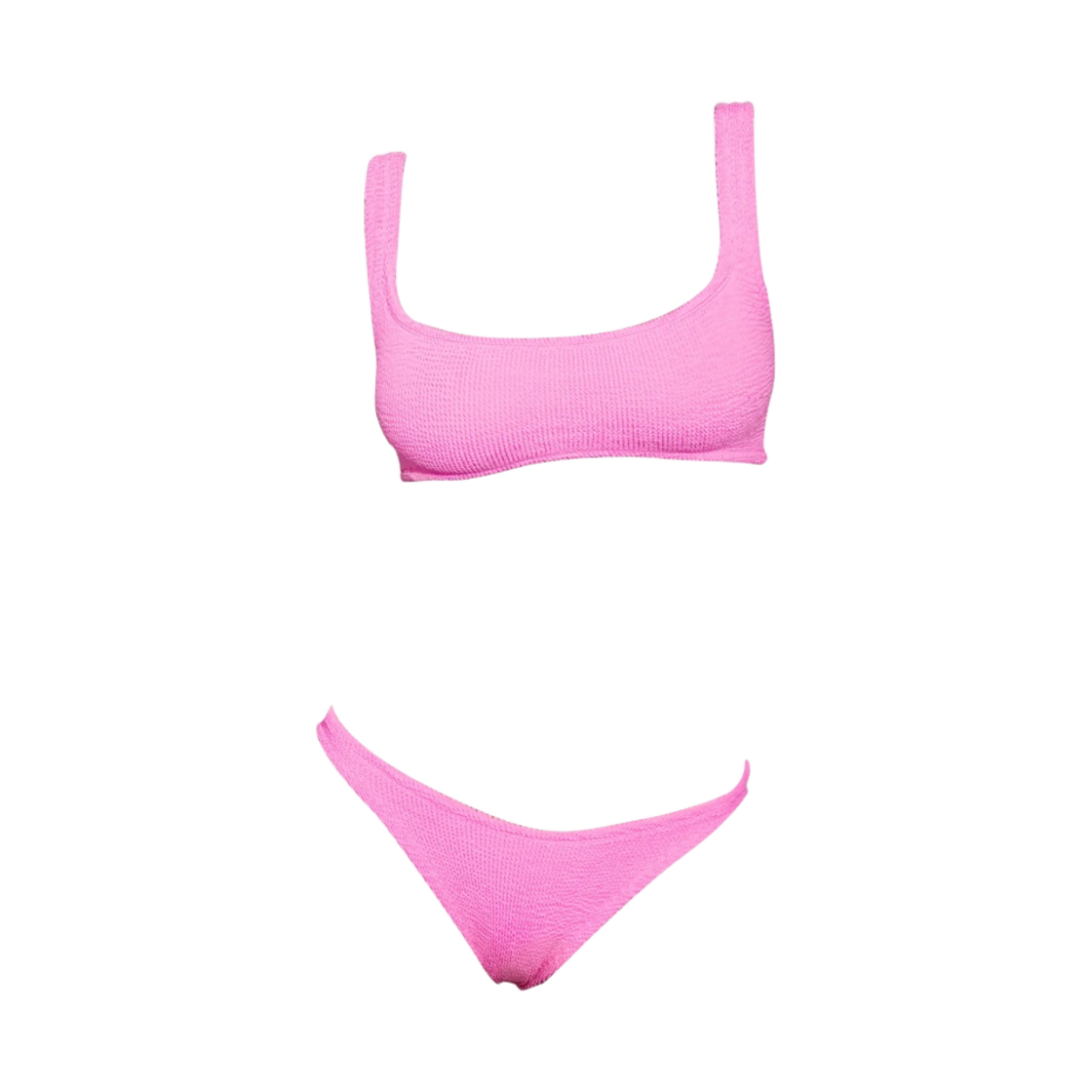 (W) 훈자 지 산드라 비키니 버블검((W) Hunza G Xandra Bikini Bubblegum)