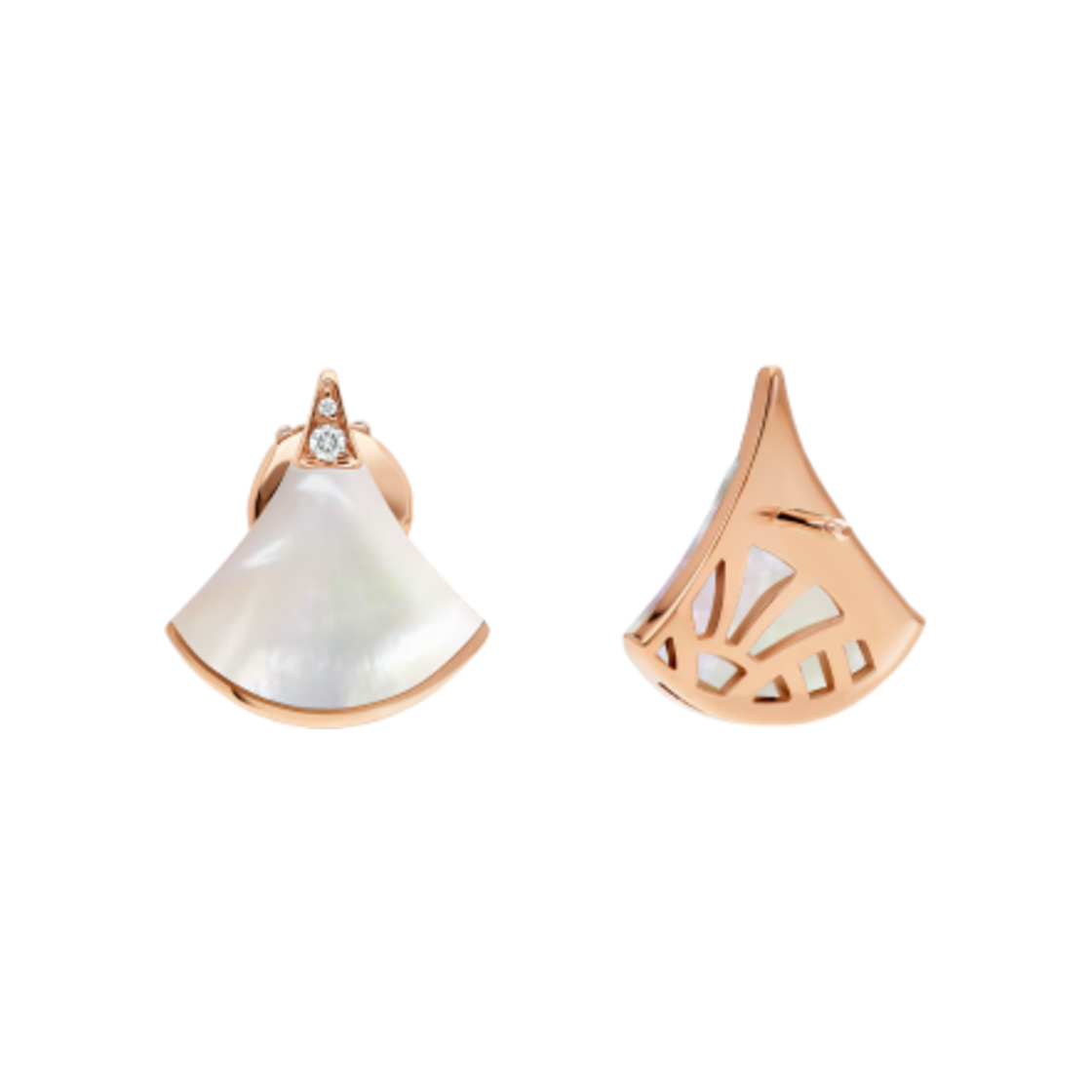 불가리 디바스 드림 이어링 로즈 골드 마더 오브 펄 다이아몬드(Bulgari Divas Dream Earrings Rose Gold Mother of Pearl Diamond) - 3