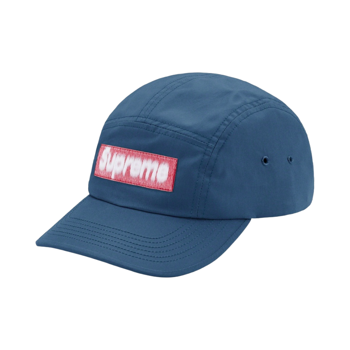 슈프림 리버스드 라벨 캠프캡 라이트 로얄 - 21SS(Supreme Reversed Label Camp Cap Light Royal - 21SS) - 1