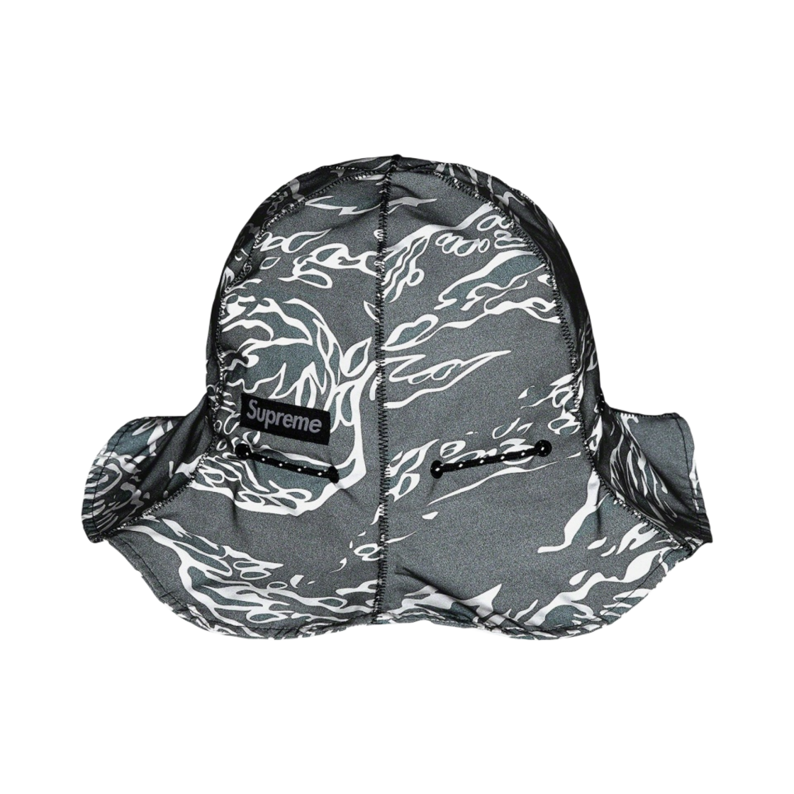 슈프림 타이거 카모 리플렉티브 튤립 햇 블랙 - 22FW(Supreme Tiger Camo Reflective Tulip Hat Black - 22FW) - 2