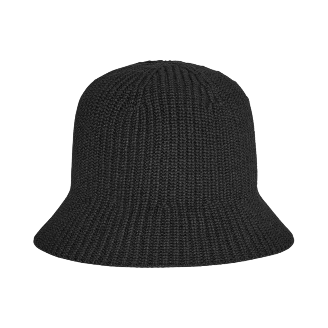 (W) 코스 니트 버킷햇 블랙((W) COS  Knitted Bucket Hat Black)