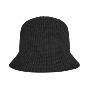 (W) COS  Knitted Bucket Hat Black