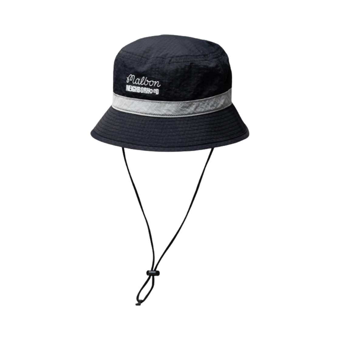 251HC54N-HT02 Neighborhood x Malbon Golf Camper Hat Black