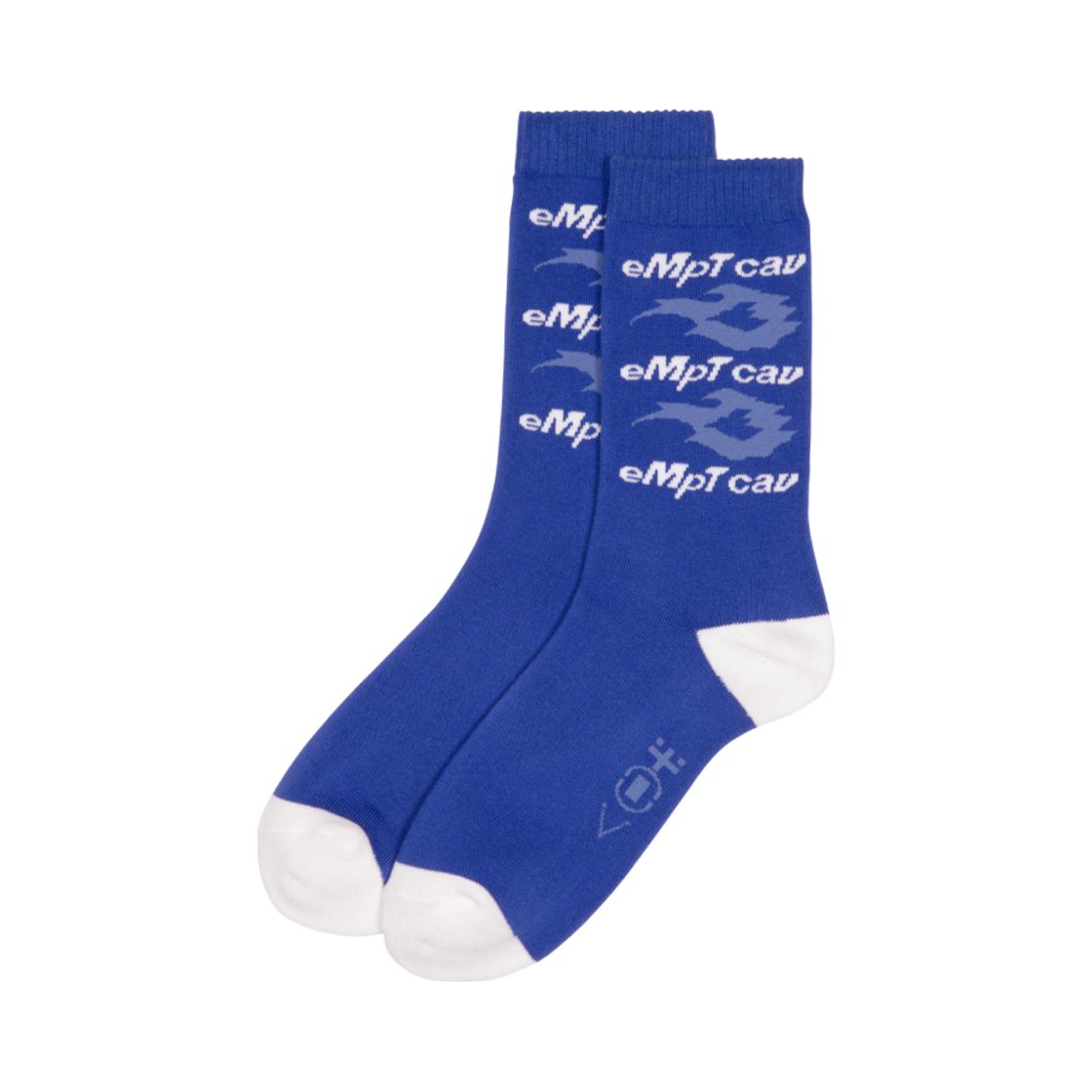 - Cav Empt eMpT cav Fire Socks Blue - 25SS