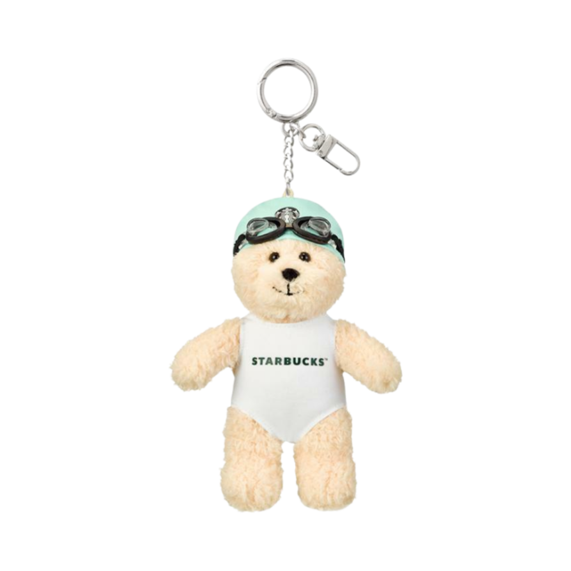 스타벅스 수영 베어리스타 키체인 여자(Starbucks Swimming Bearista Keychain Female)