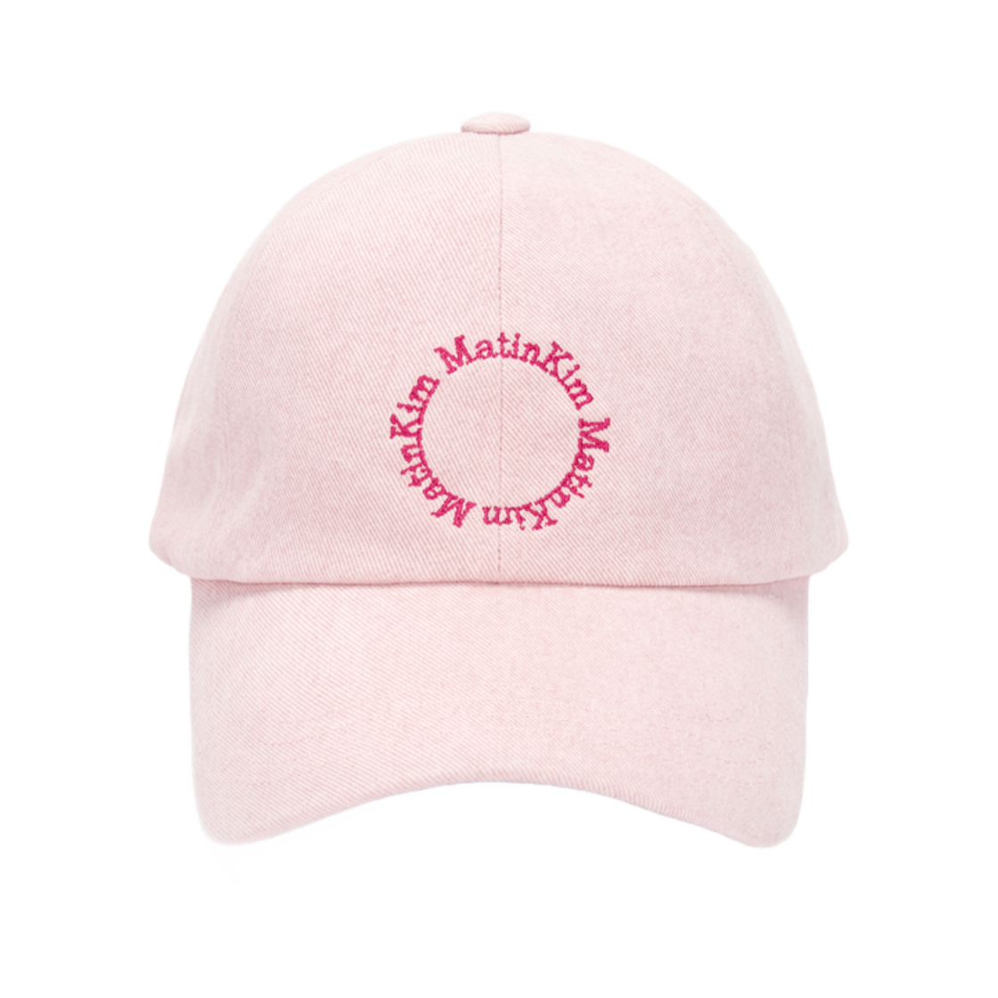 Matin Kim MACARON LOGO BALL CAP ピンク 再入荷！☆aespa ニンニン 着用！！【MATIN KIM】MACARON LOGO