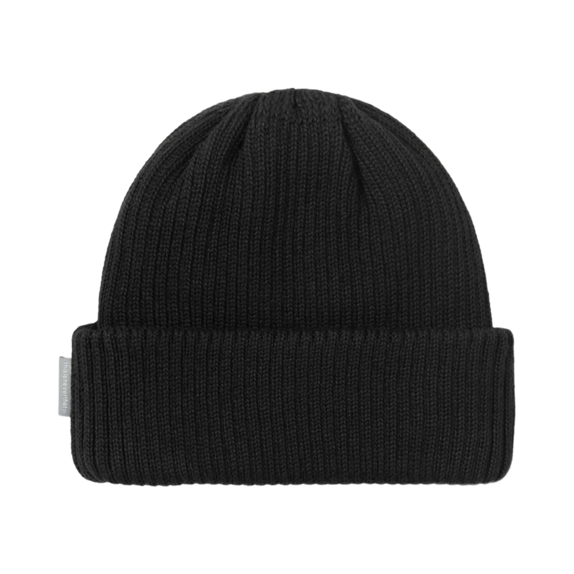 디스이즈네버댓 T-로고 숏 비니 블랙