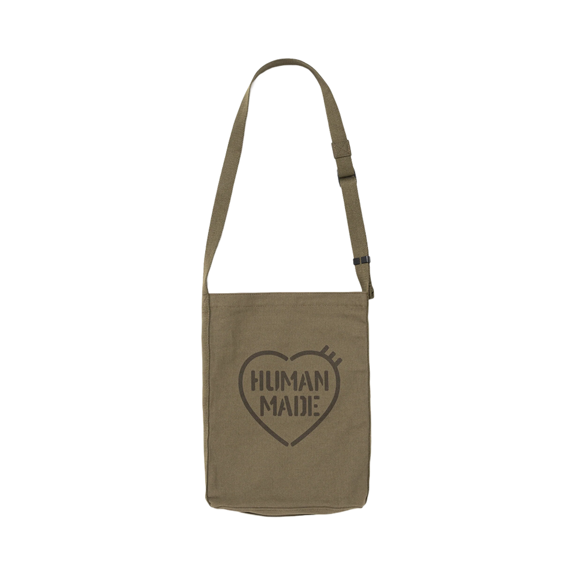 휴먼 메이드 밀리터리 숄더백 올리브 드랩 | Human Made | KREAM