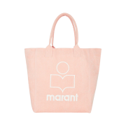 Isabel Marant Small Yenky Logo Tote Bag Papaya - 23SS