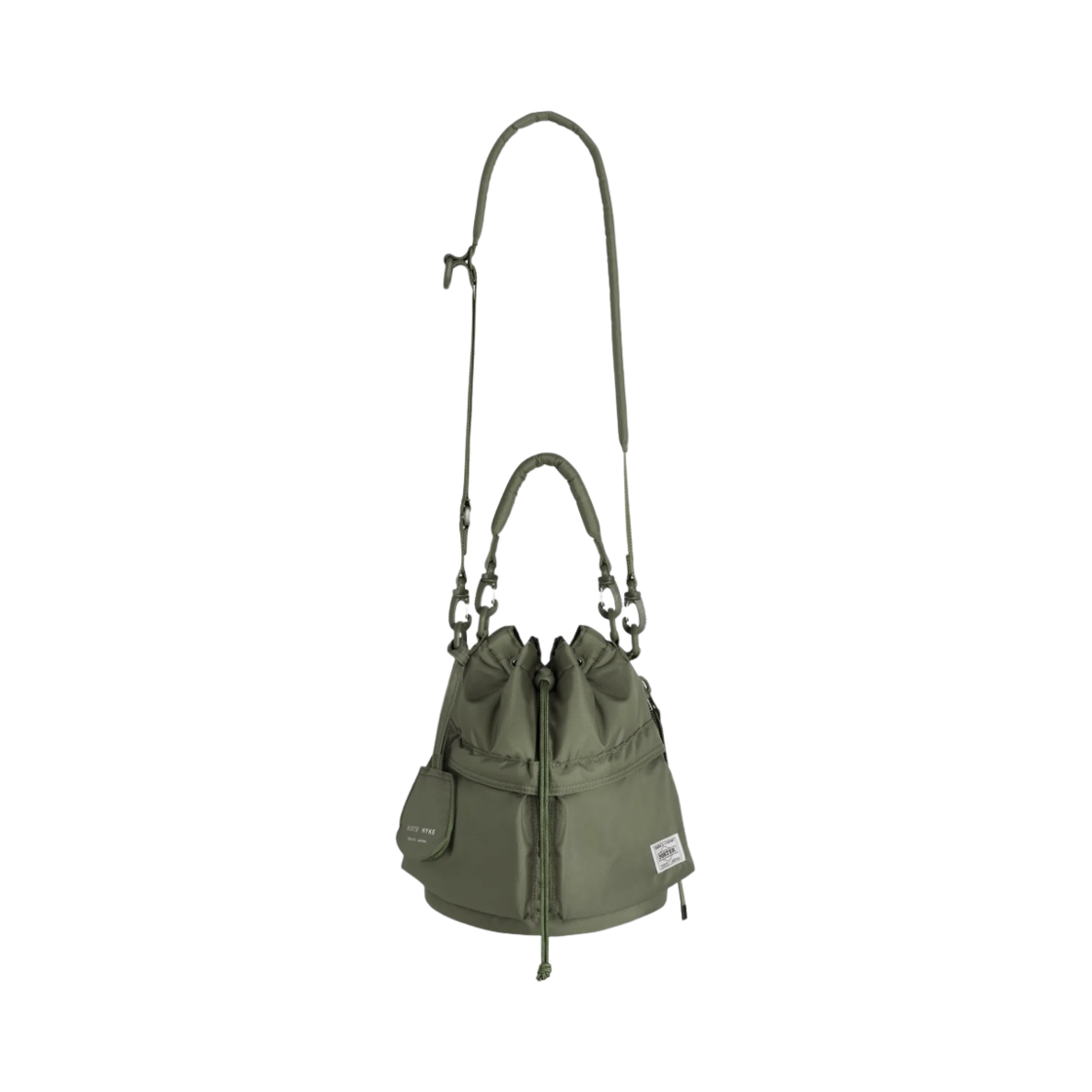 포터 x 하이크 투웨이 툴 백 스몰 올리브 드랩(Porter x Hyke 2Way Tool Bag Small Olive Drab) - 2