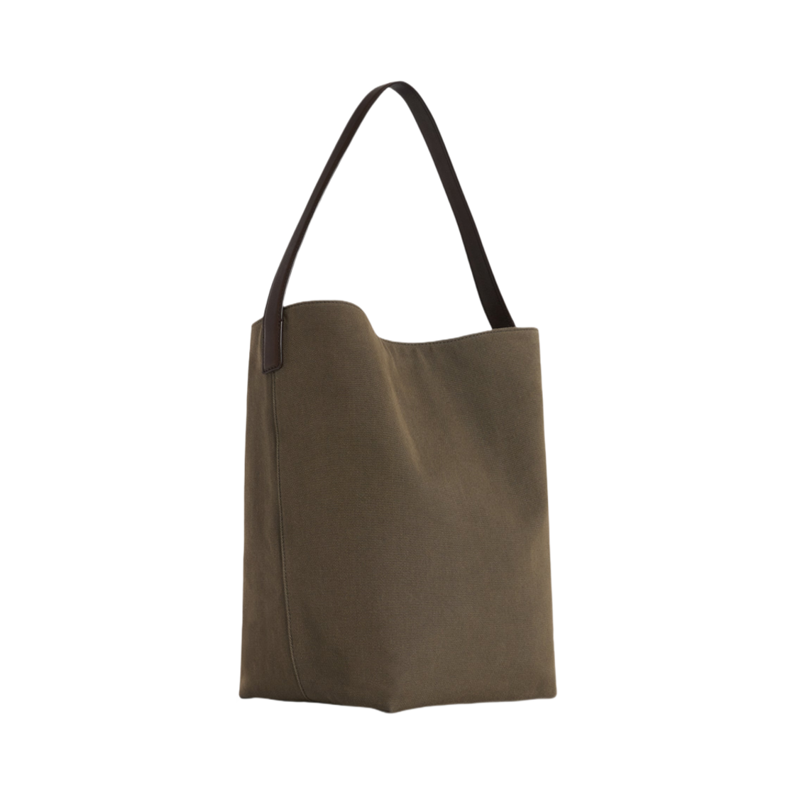 더 로우 미디움 N/S 파크 토트백 코튼 캔버스 토프(The Row Medium N/S Park Tote Bag in Cotton Canvas Taupe) - 2