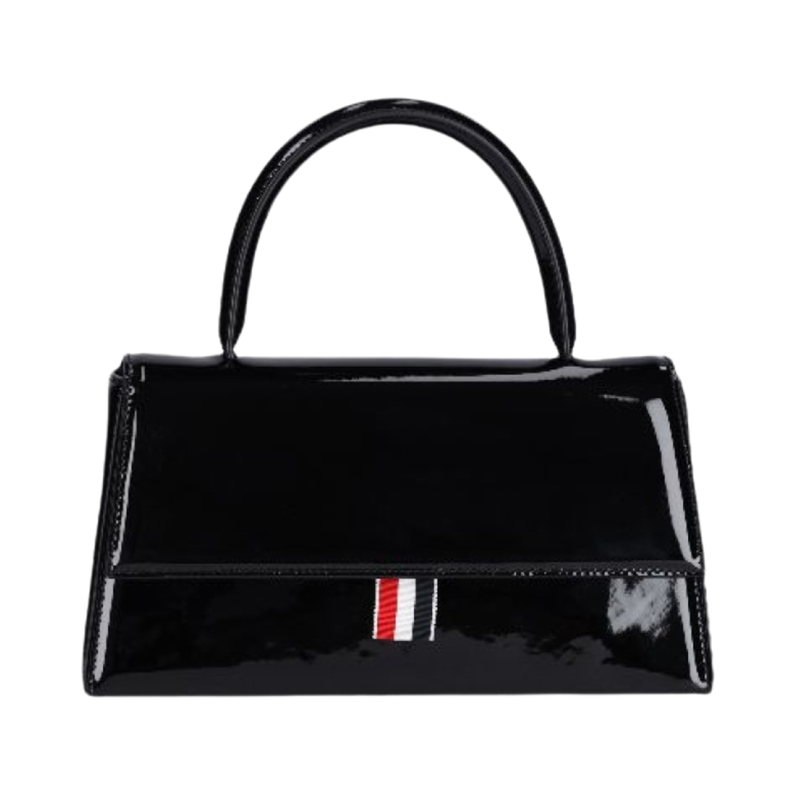 톰브라운 트라페즈 핸들 클러치 블랙(Thom Browne Trapez Handle Clutch Black) - 1