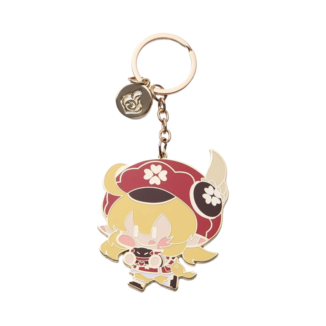 6972957486234 Genshin Metal Keychain Chibi Character Klee
