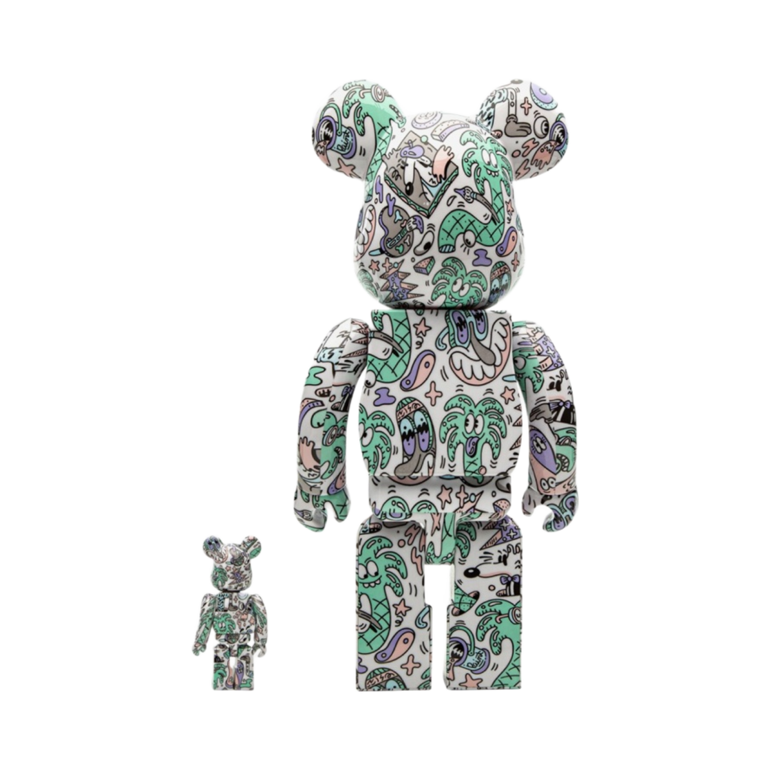 베어브릭 스티븐 해링턴 코스트라인 100% & 400% 세트(Bearbrick Steven Harrington Coastline 100% & 400% Set) - 1