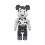 Bearbrick Disney Toy Story Woody B&W Ver. 1000% Black