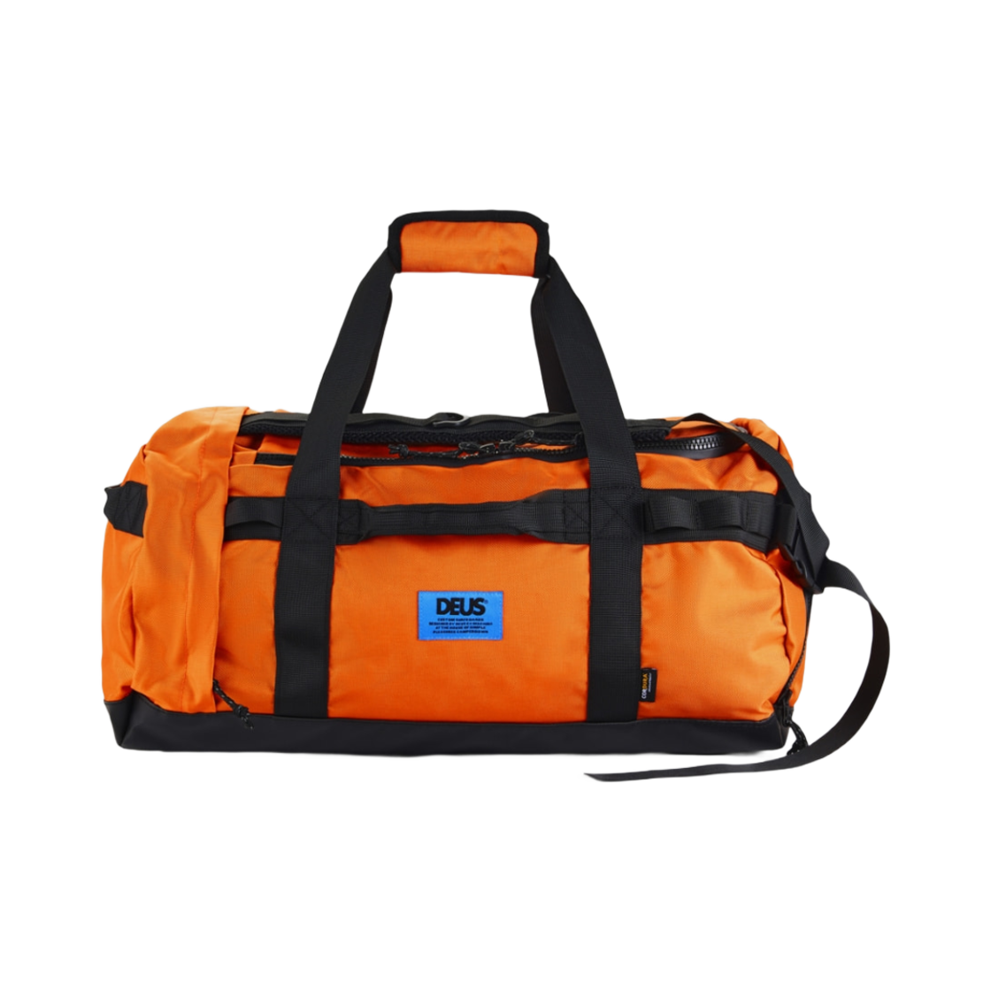 데우스 엑스 마키나 x 헤비 레져 온쇼어 더플 오렌지(Deus Ex Machina x Heavy Leisure Onshore Duffle Orange)