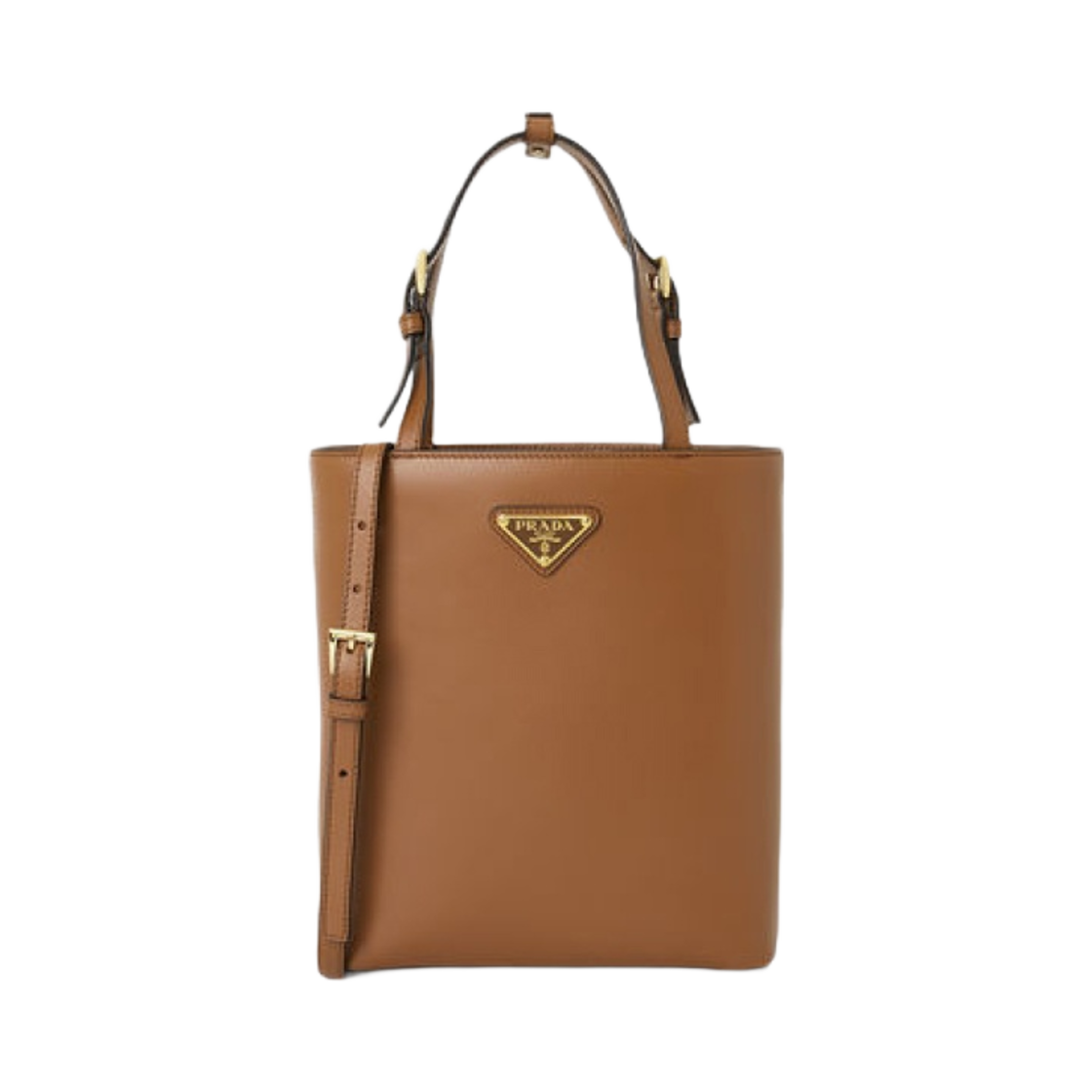 1BA401-2AIX-F0XUG Prada Small Tote Bag Cognac