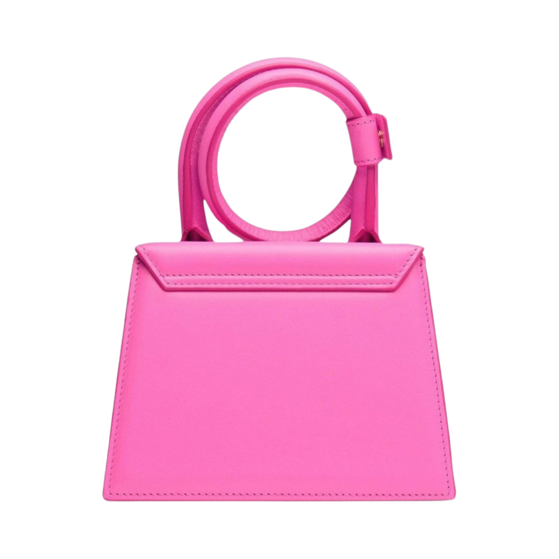 자크뮈스 르 치키토 노드 코일드 핸드백 네온 핑크(Jacquemus Le Chiquito Noeud Coiled Handbag Neon Pink) - 2
