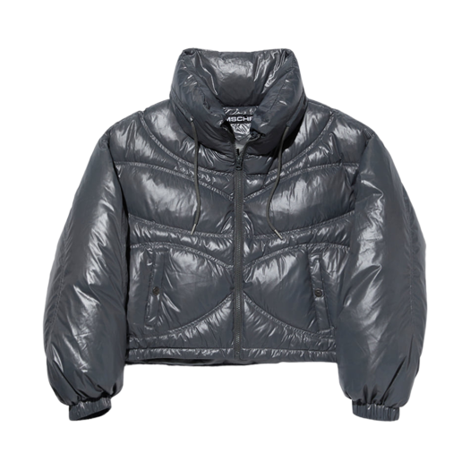[COYSEIO] SOLID PADDED JACKET SKY BLUE/GREY 韓国購買ブーム SOLID PADDED JACKET SKY BLUE - coyseio