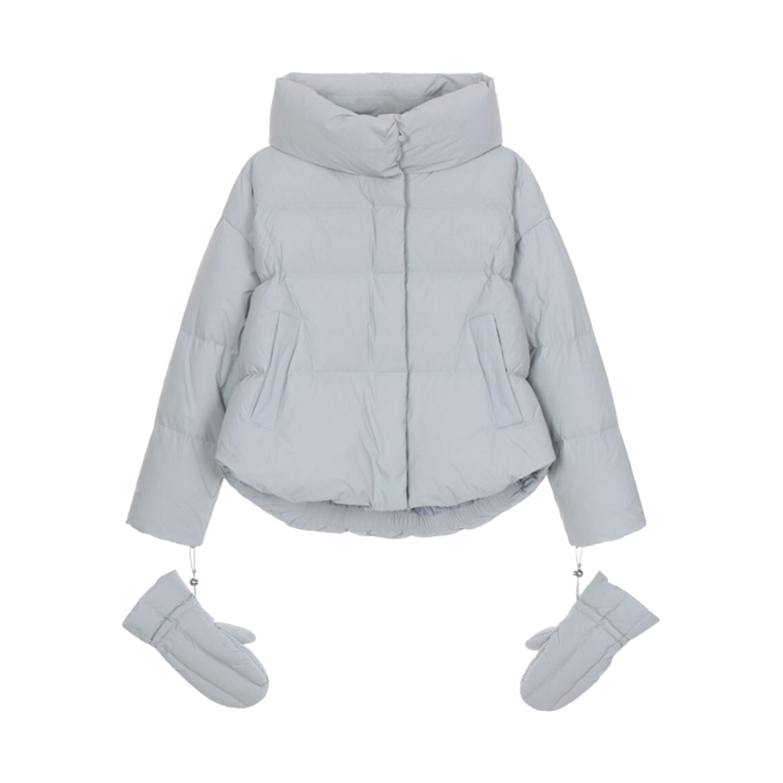 (W) 온앤온 옵셔널 글러브 구스 다운 점퍼 스카이 블루((W) On&On Optional Gloves Goose Down Jumper Sky Blue)