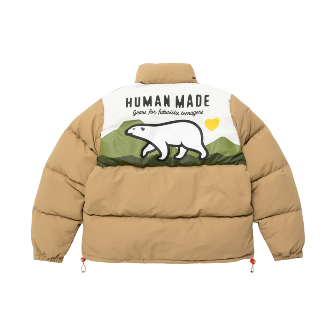 휴먼 메이드 다운 자켓 베이지(Human Made Down Jacket Beige) - 1