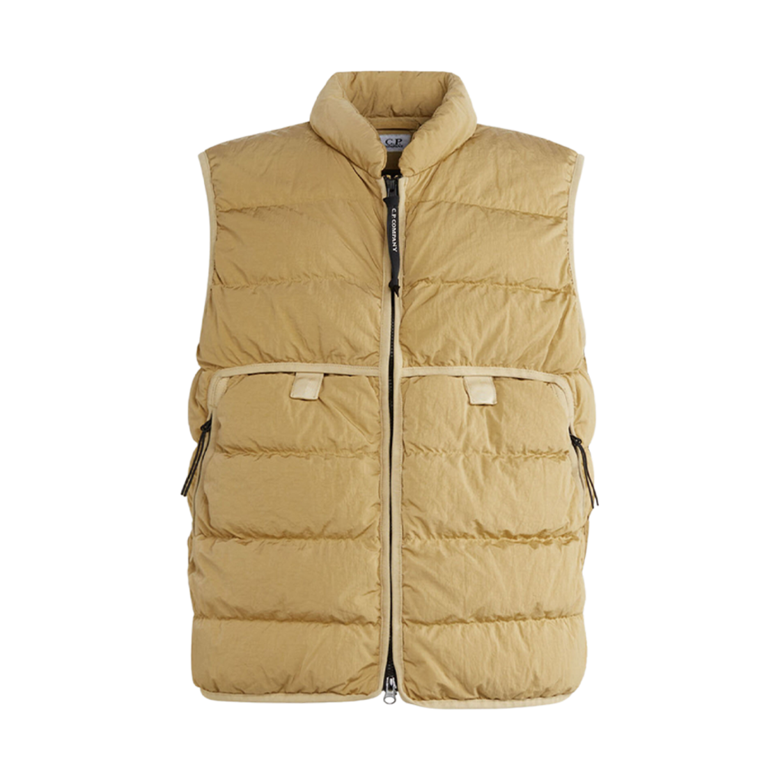 컴퍼니 에코 크롬 R 다운 베스트 실버 세이지 23FW