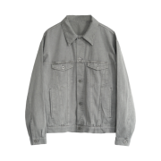 Polyteru Human Index Index Trucker Jacket Gray