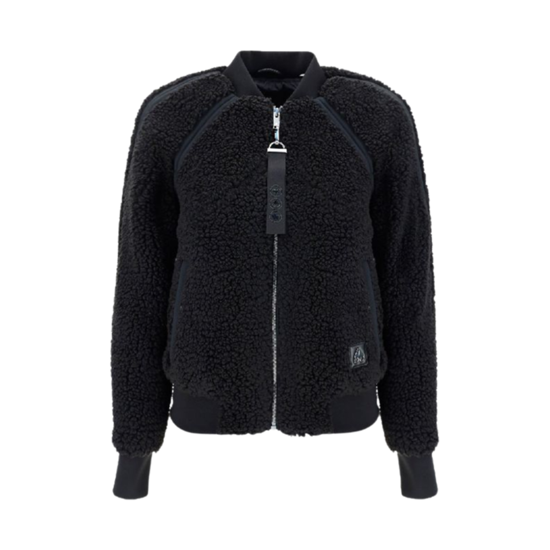 M31LS633292 (W) Moose Knuckles ST Ursis Bomber Jacket Relaxed Fit Black