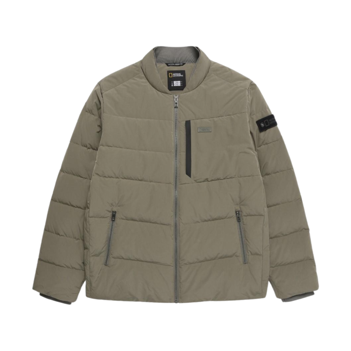 N244MDW230 National Geographic Umbriel Duck Down Jumper D Beige