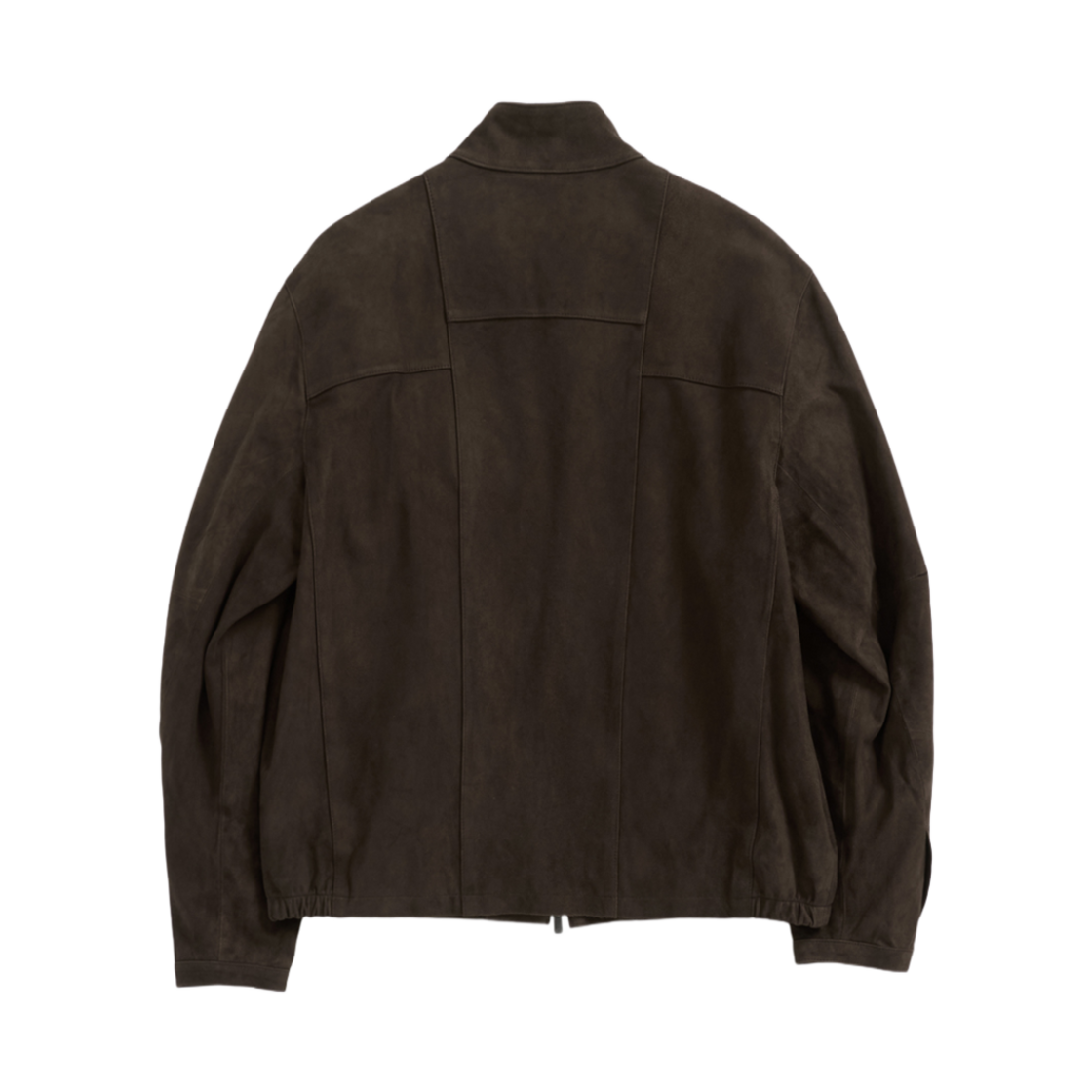 해칭룸 해링턴 스웨이드 레더 자켓 다크 브라운(Hatchingroom Harrington Suede Leather Jacket Dark Brown) - 2
