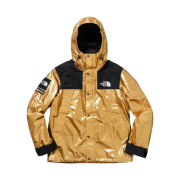 Supreme x The North Face Metallic Mountain Parka Gold - 18SS