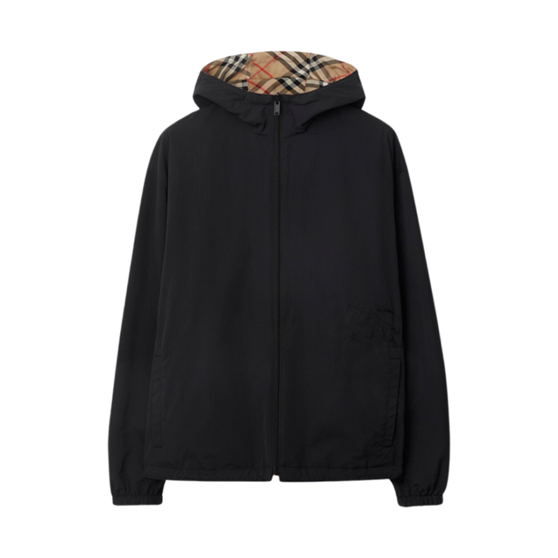 버버리 리버시블 체크 트래퍼드 자켓 샌드(Burberry Reversible Check Trafford Jacket Sand) - 2