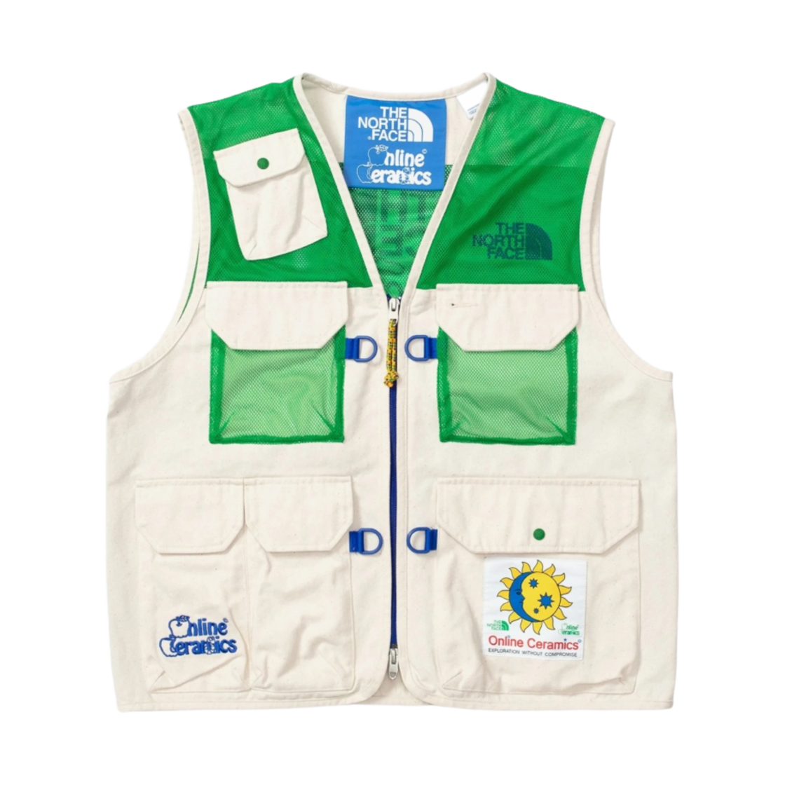 노스페이스 x 온라인 세라믹스 M66 유틸리티 필드 베스트 로우 언다이드(The North Face x Online Ceramics M66 Utility Field Vest Raw Undyed) - 1