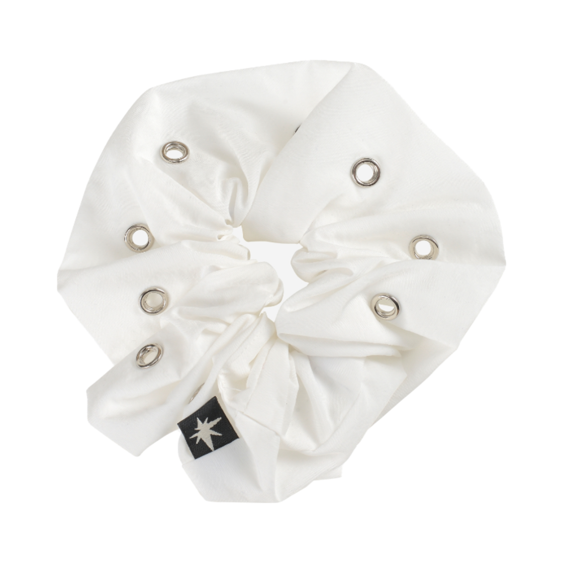 [KREAM 단독] 베이컨트 아카이브 아일렛 스크런치 화이트([KREAM 단독] Vacant Archive Eyelet Scrunchie White)
