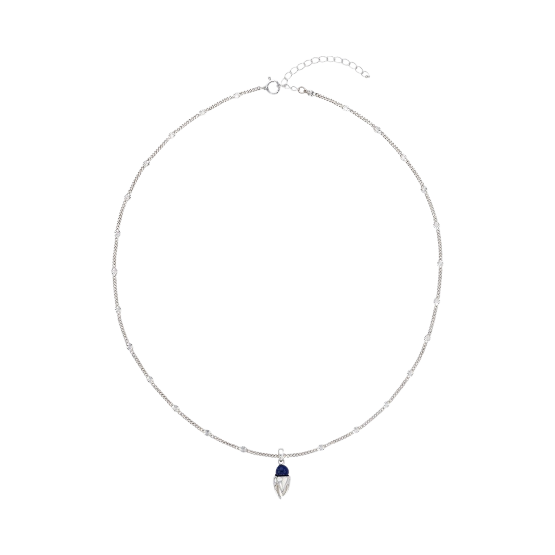 티스 베이비 티스 네클리스 라피스 라줄리(Teeth Baby Teeth Necklace Lapis Lazuli)