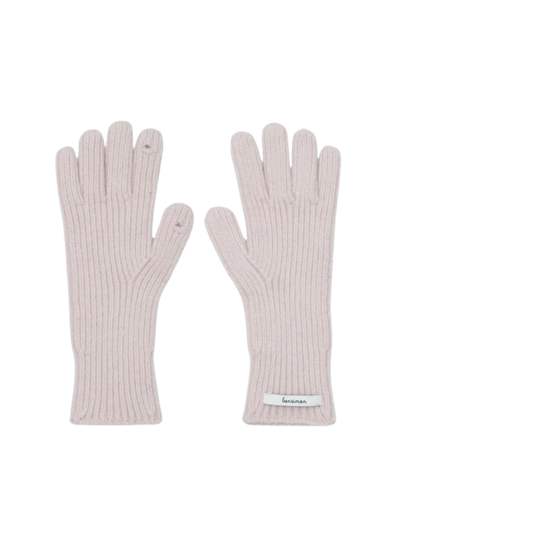 밴시몽 핑거 홀 글러브 핑크(Bensimon Finger Hole Gloves Pink)