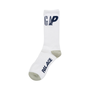 Palace x Gap Crew Sock White - 24SS