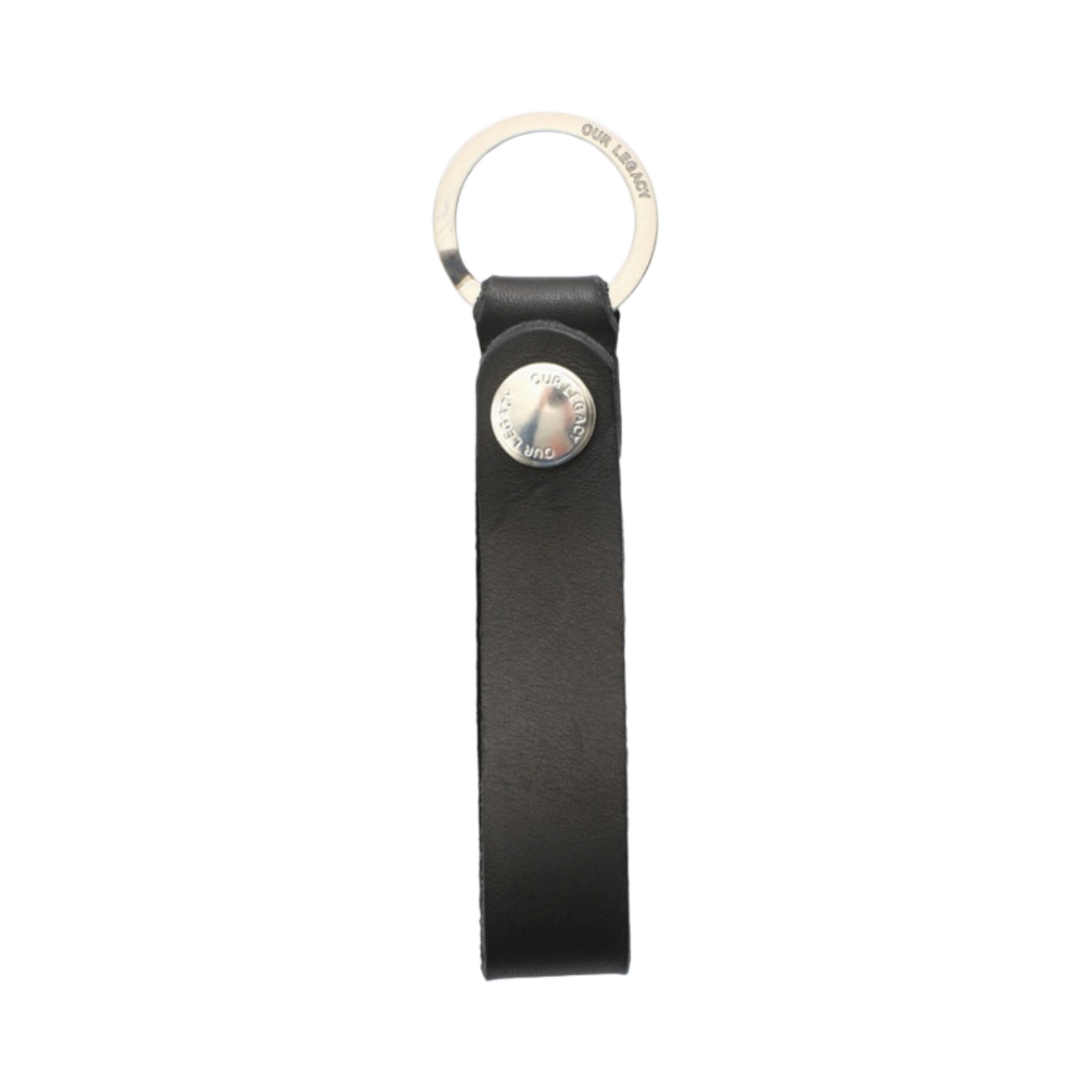 아워레가시 키 홀더 블랙 레더(Our Legacy Key Holder Black Leather)