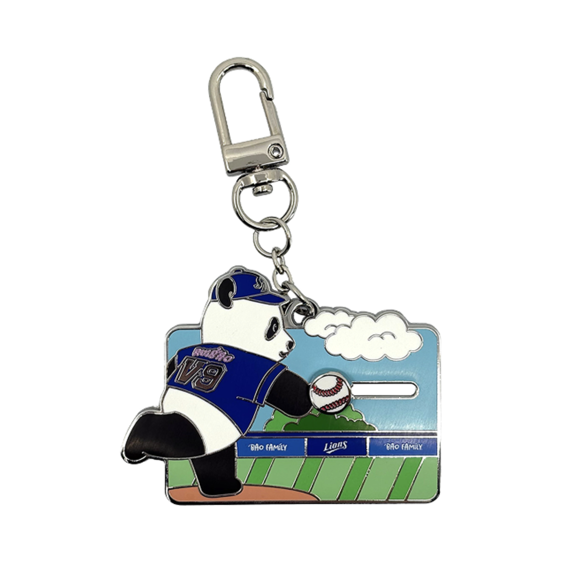 삼성 라이온즈 x 바오패밀리 루이 스트라이크 키링(Samsung Lions x Bao Family Rui Strike Keyring)