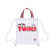 LG Twins x Hello Kitty Character Uniform Gym Sack White Pink