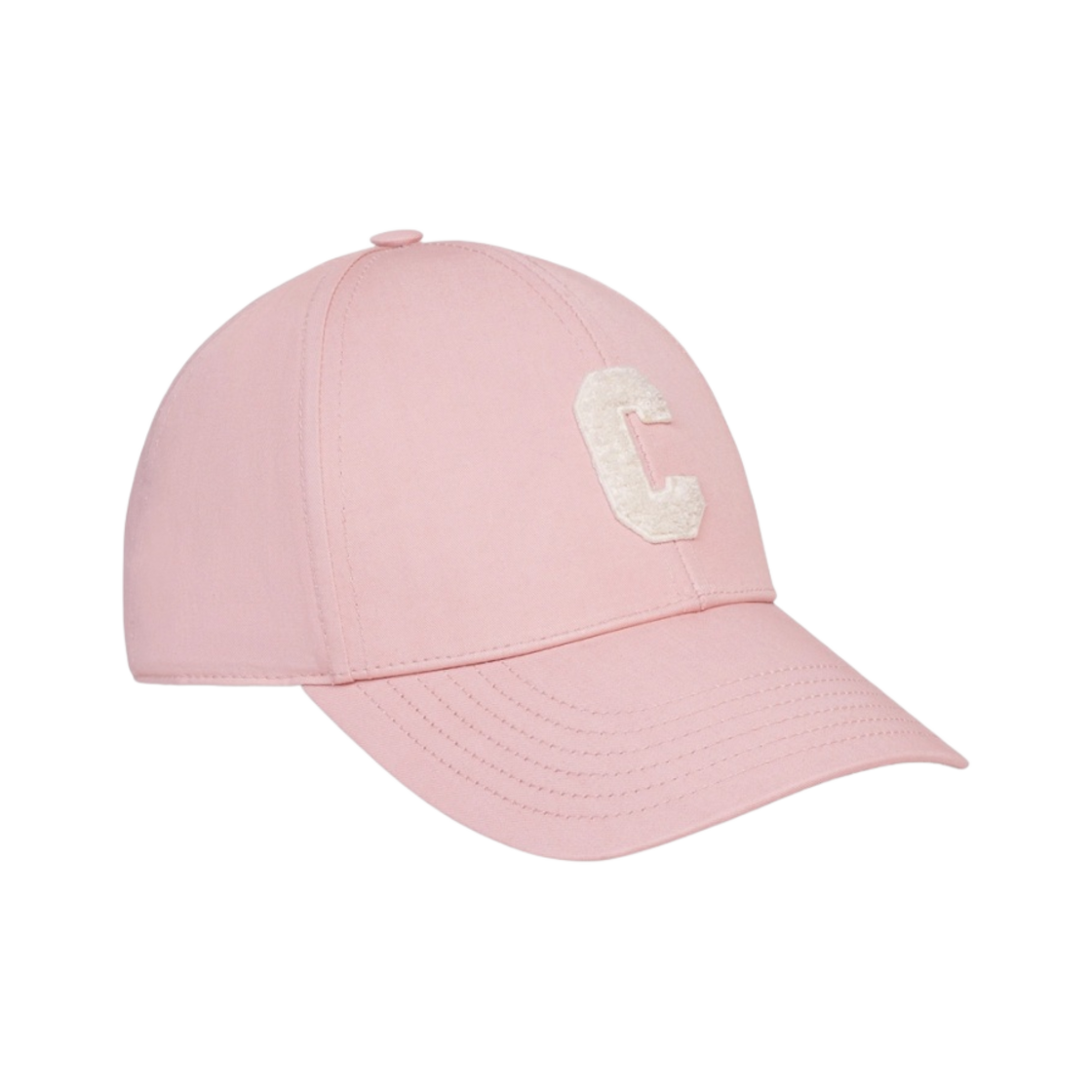 (W) 셀린느 코튼 이니셜 베이스볼 캡 빈티지 핑크((W) Celine Initial Baseball Cap in Cotton Vintage Pink) - 2