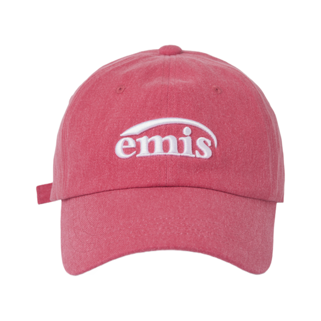 이미스 뉴 로고 피그먼트 볼캡 레드(Emis New Logo Pigment Ball Cap Red) - 2